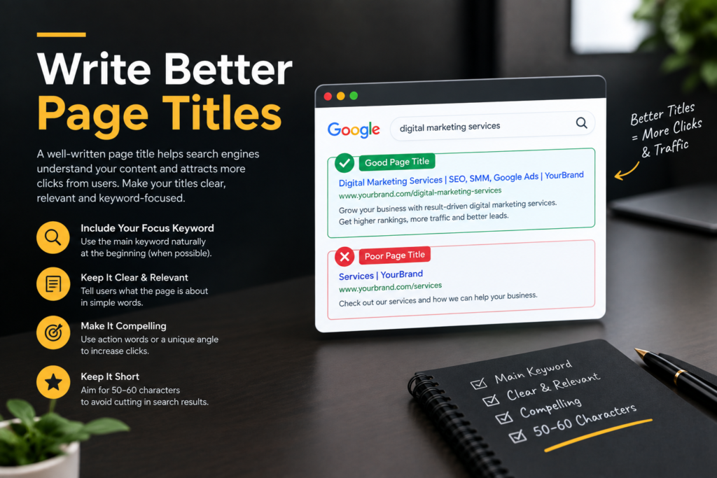 Write Better Page Titles